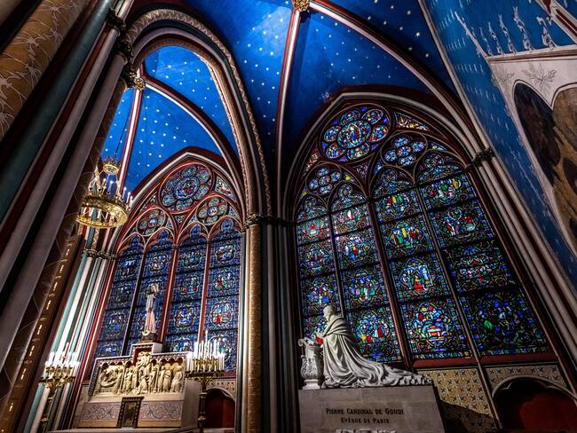 Así fue la restauración de los vitrales de la Catedral de Notre-Dame en París