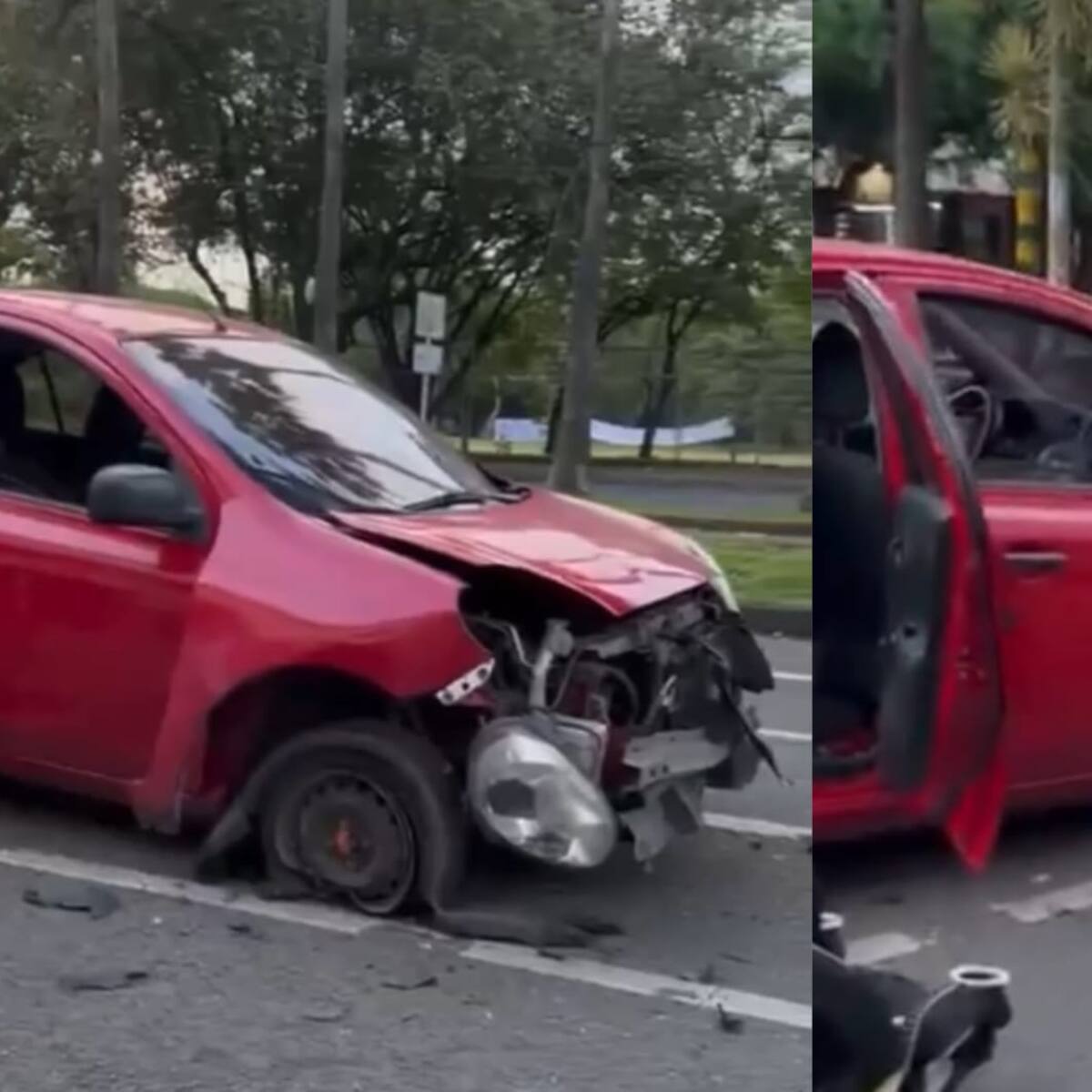 Ofrecen recompensa por responsables de explosión que afectó vehículo en inmediaciones de Univalle