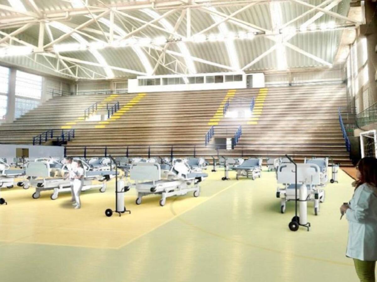 Coliseo Happy Lora será hospital para atender casos de Covid-19 en Montería