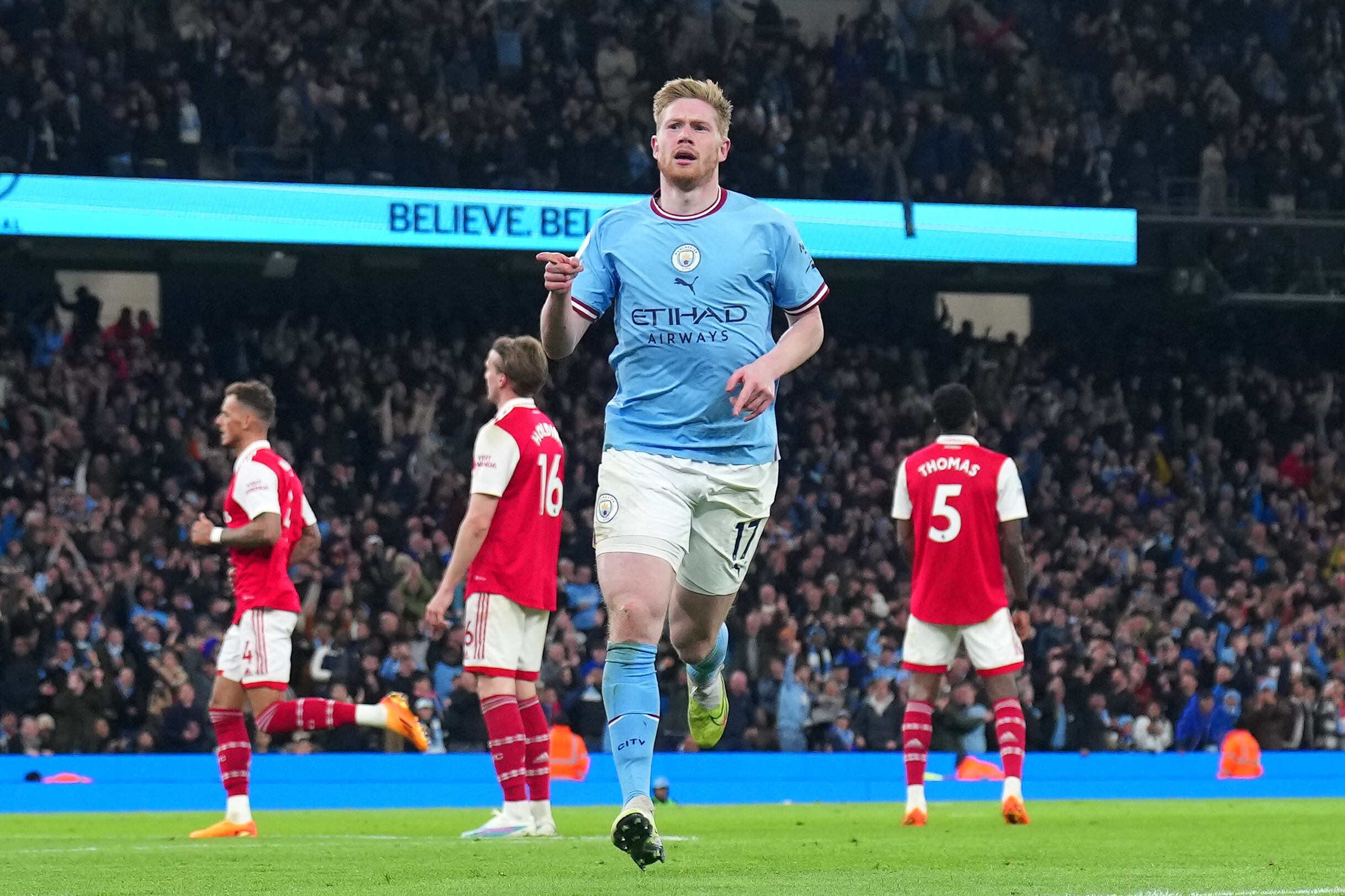 Kevin De Bruyne, volante y figura del Manchester City. (Photo by Lexy Ilsley - Manchester City/Manchester City FC via Getty Images)