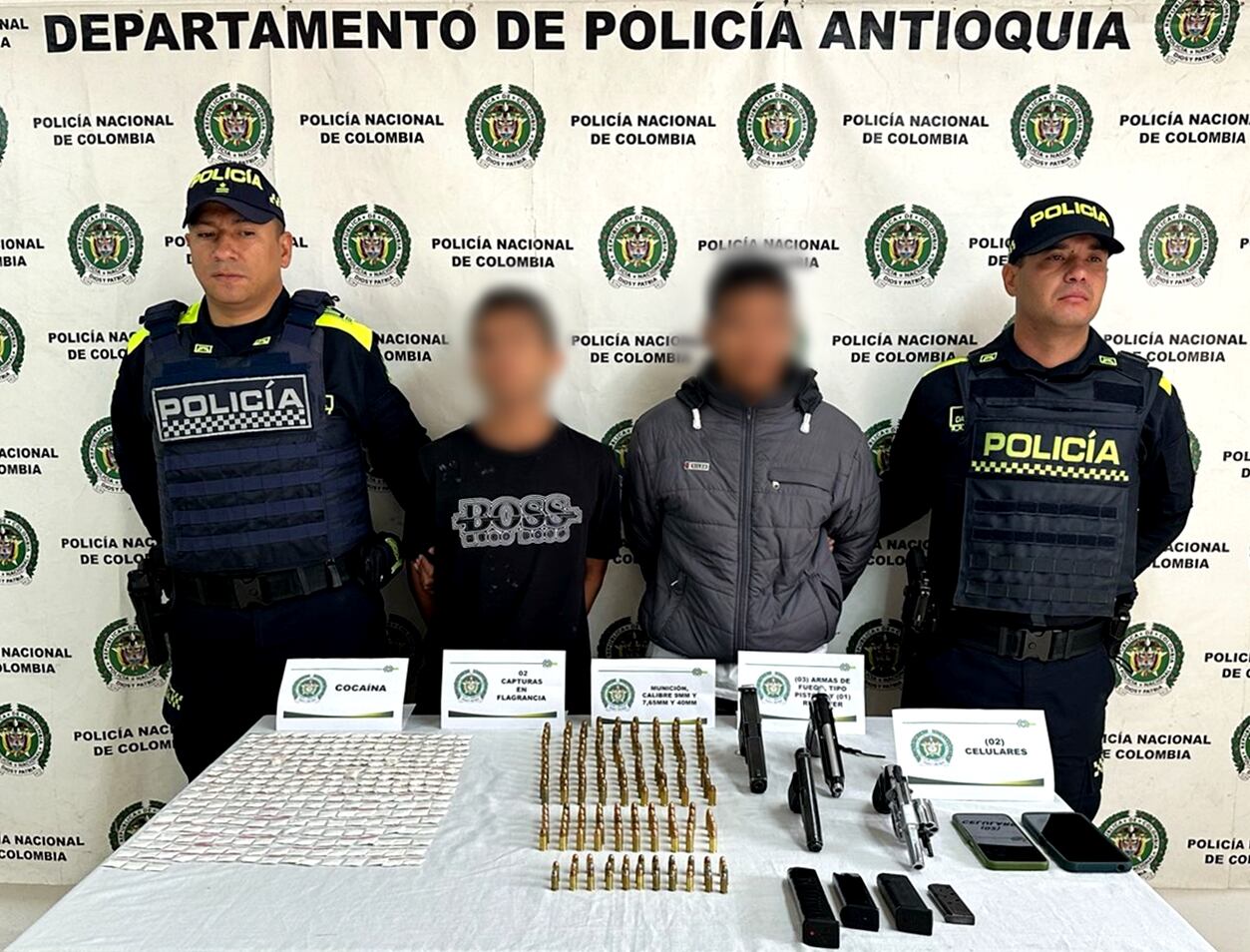 Foto: Cortesía de la Policía Antioquia