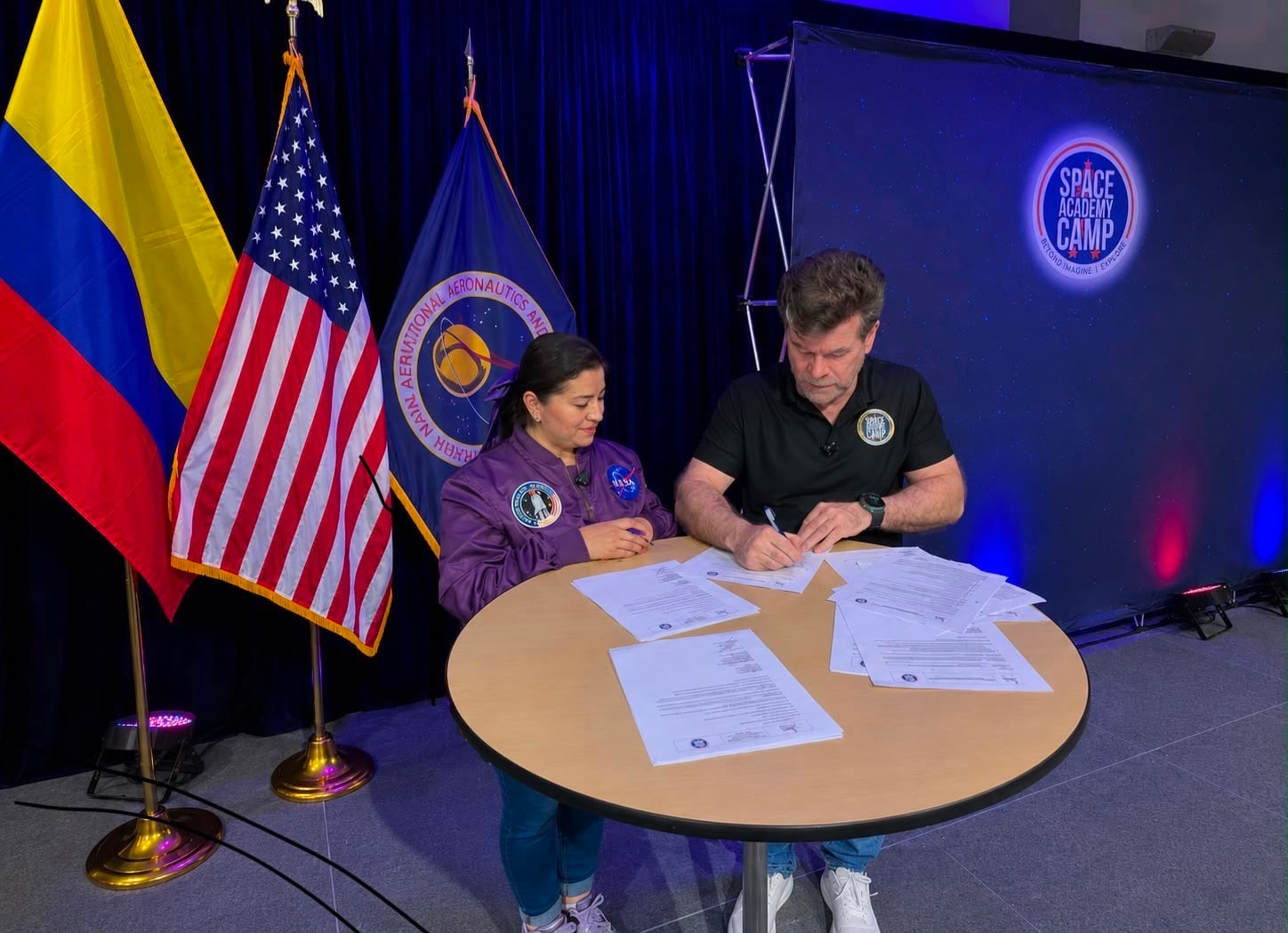 El programa 'Ella es Artemis' fue lanzado en alianza con el Space Academy Camp de la Administración Nacional de Aeronáutica y el Espacio de Estados Unidos.
(Foto:   Fundación She Is)