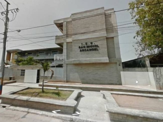 Colegio San Miguel Arcangel, barrio La Luz, Barranquilla.