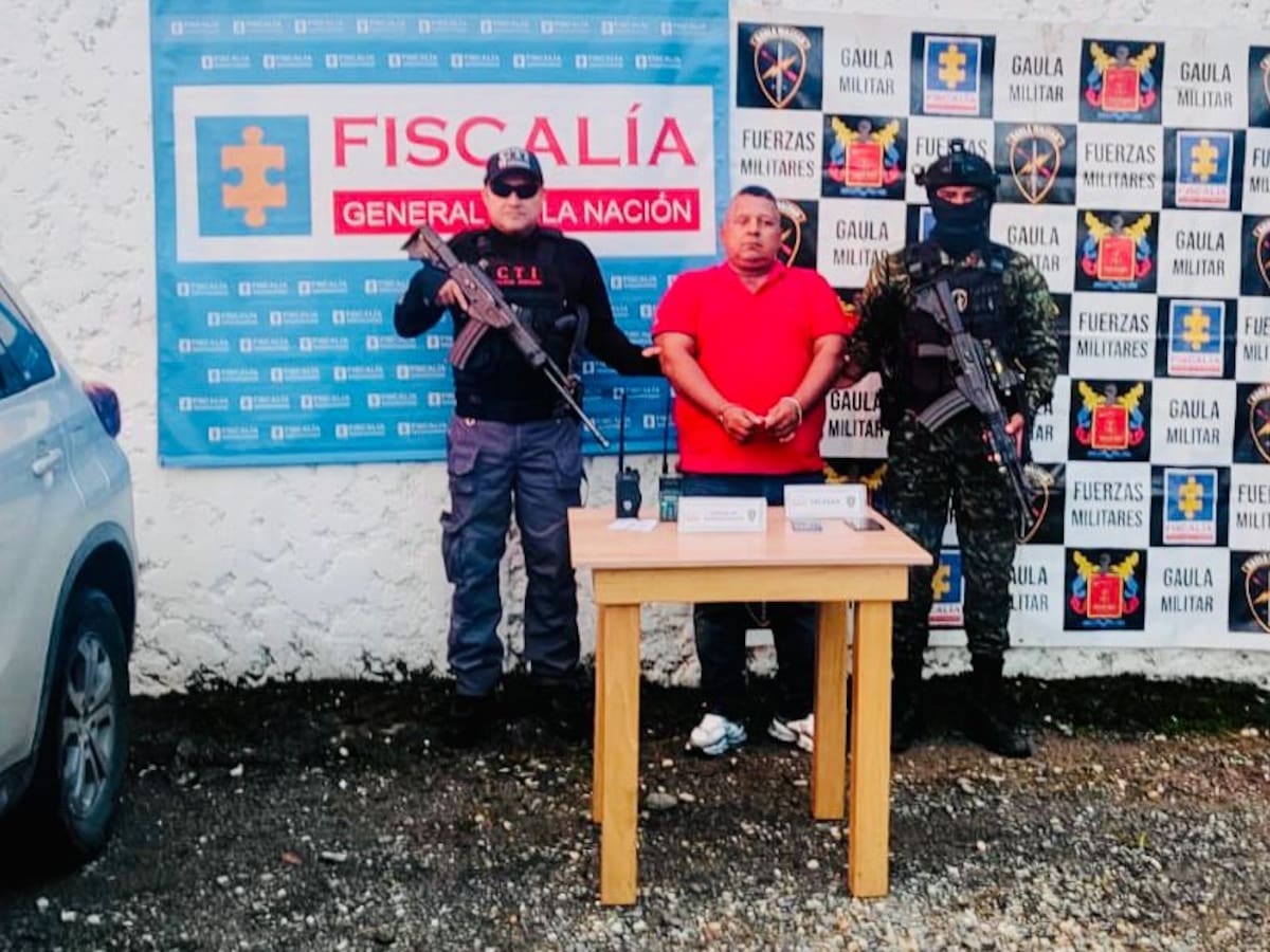 Capturan en Sonsón a alias “Camilo” o “El Tuerto”, presunto cabecilla del Clan del Golfo