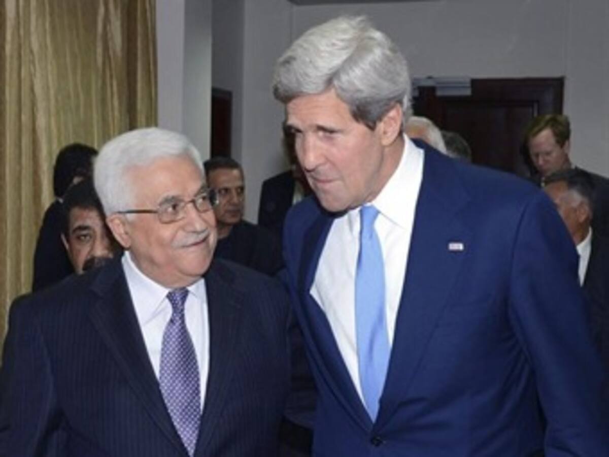 EE.UU. confirma reinicio de negociaciones entre palestinos e israelíes