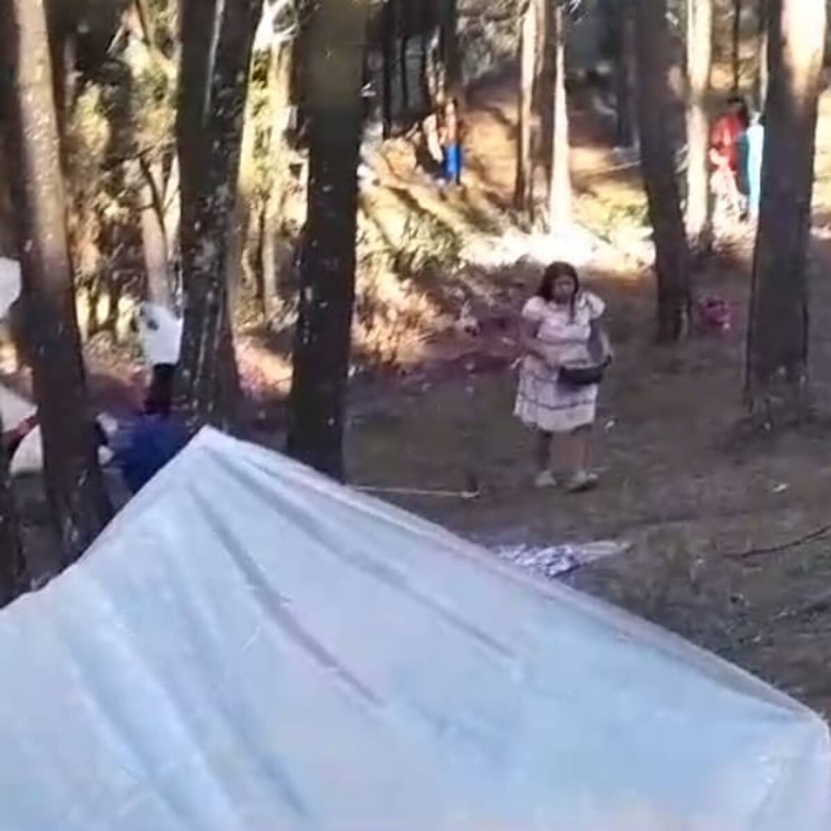 En el Cerro Pan de Azúcar se asentaron alrededor de 123 personas de la comunidad Emberá