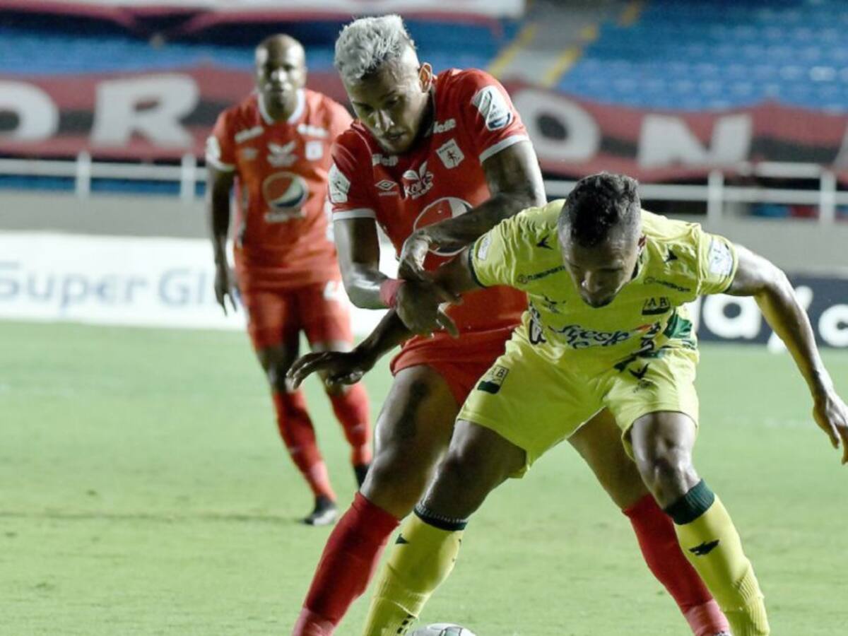 El campeón América sigue sin ganar en la Liga 2021-I