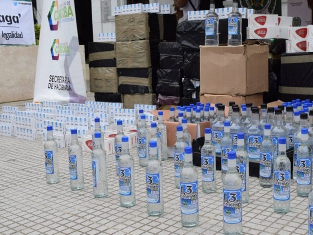 Policía propina golpe al contrabando en Lorica, Córdoba