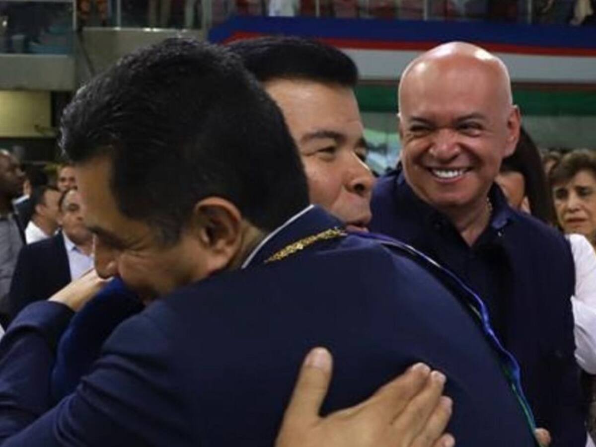 Con abrazo Ospina y Ortiz demostraron que van a trabajar juntos por Cali