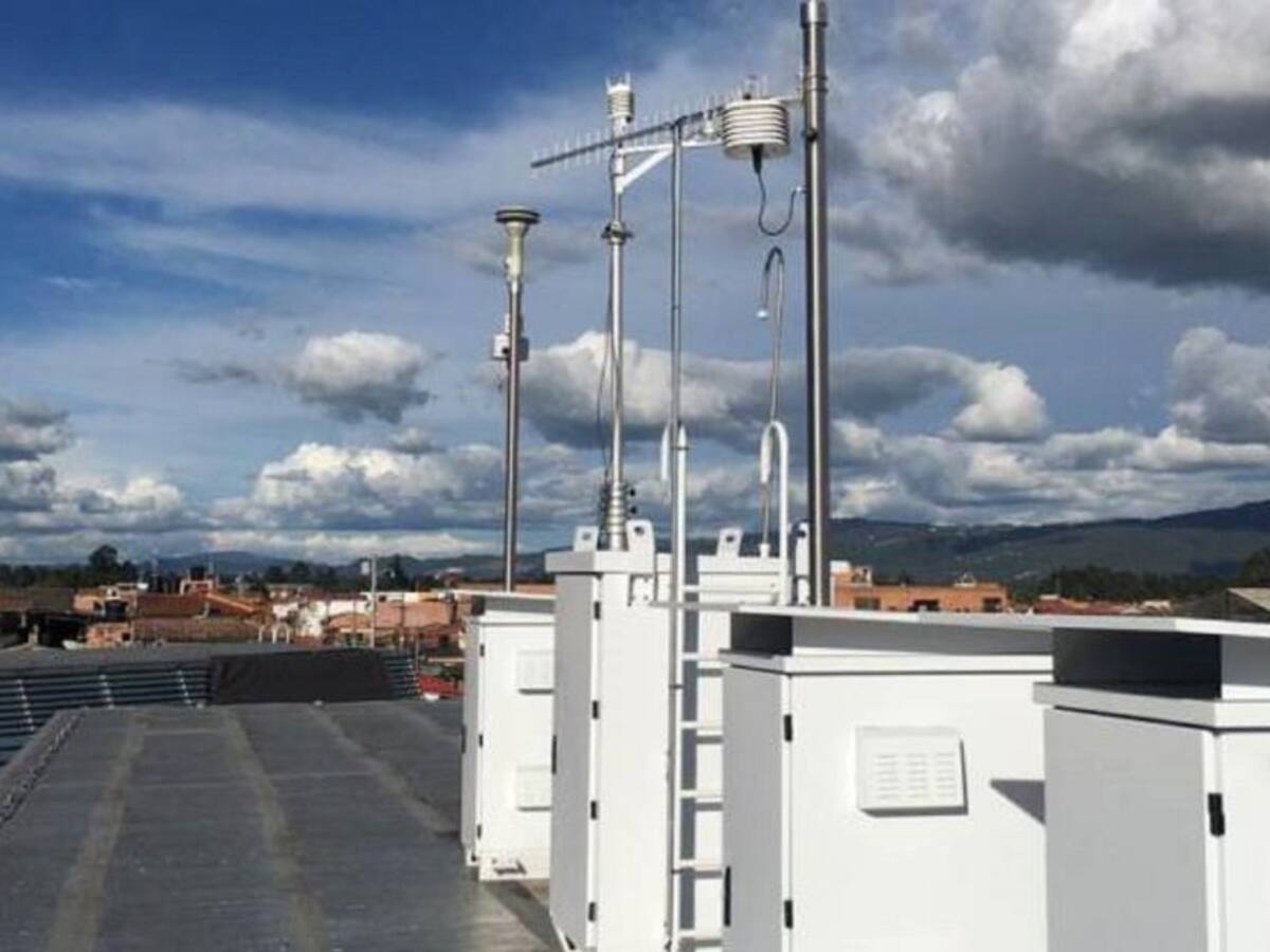 En la recta final, sistema para medir calidad del aire