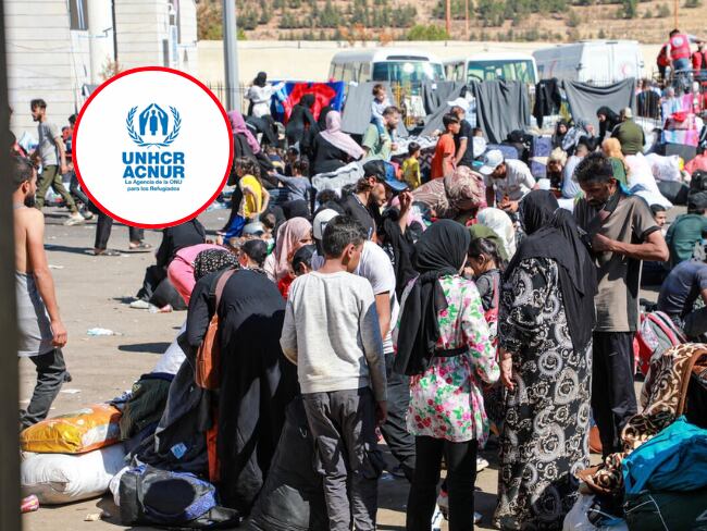 Crísis humanitaria: más de 500.000 personas huyeron de la guerra del Líbano hacia Siria (ACNUR) 2024