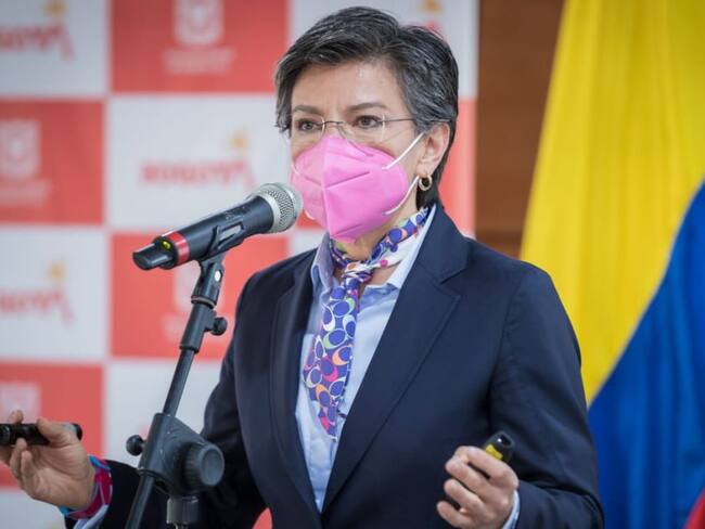 Claudia López, alcaldesa de Bogotá.