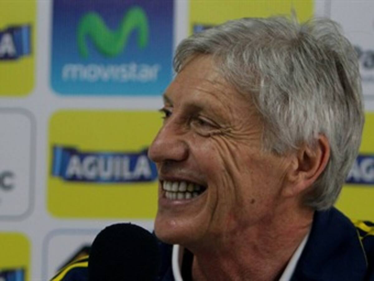 Escuche la rueda de prensa de José Pekerman