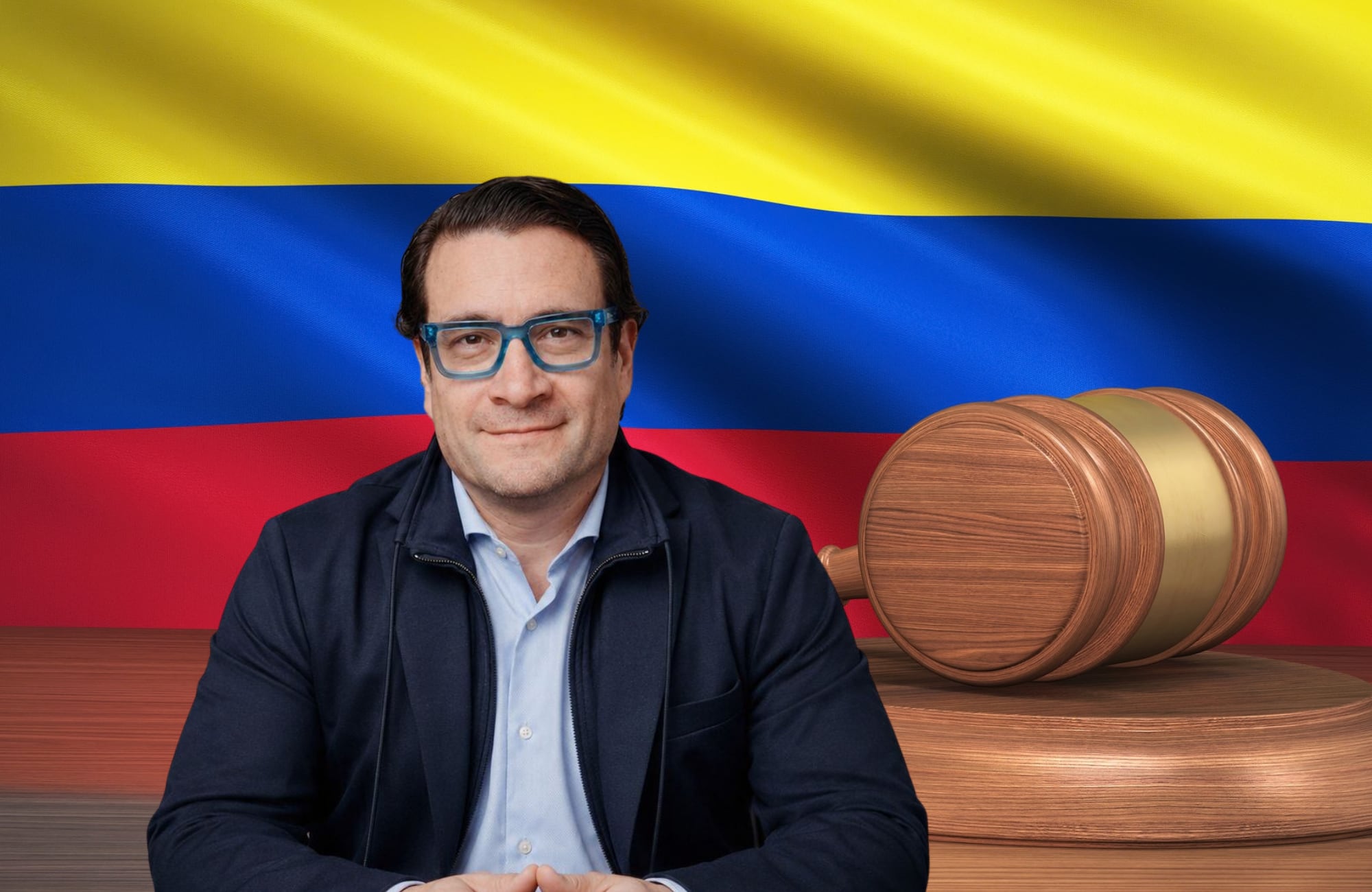 Justicia Colombia e Iván Cancino. Fotos: Getty Images / Suministrada