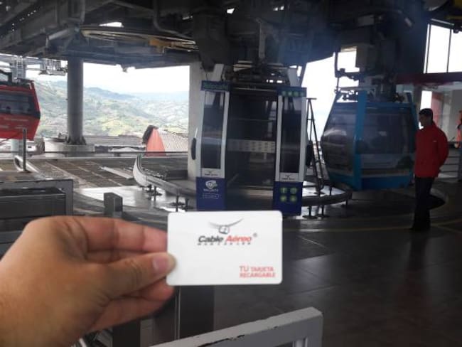 Desde hoy empezó la venta de las tarjetas recargables en el Cable aéreo de Manizales. 