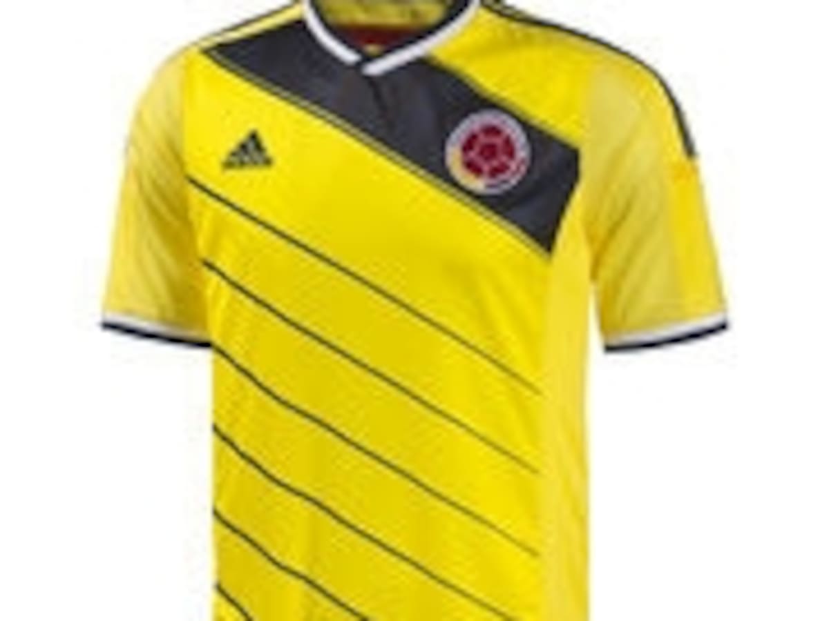 Esta es la camiseta oficial de la Selección Colombia para el Mundial Brasil 2014