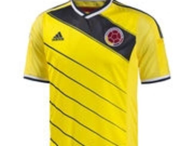 Esta es la camiseta oficial de la Selección Colombia para el Mundial Brasil 2014