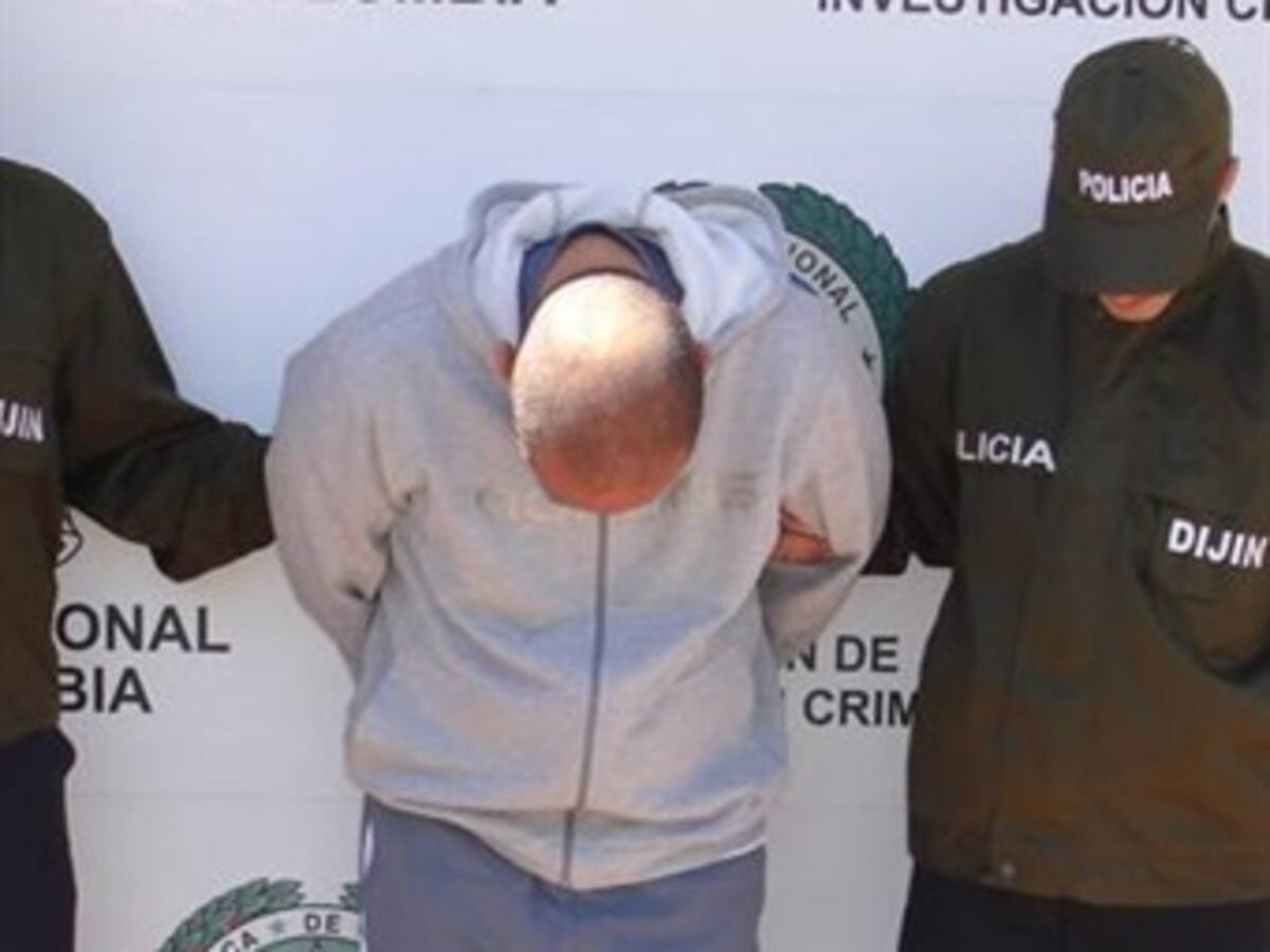 Capturado un extraditable con circular azul de la Interpol