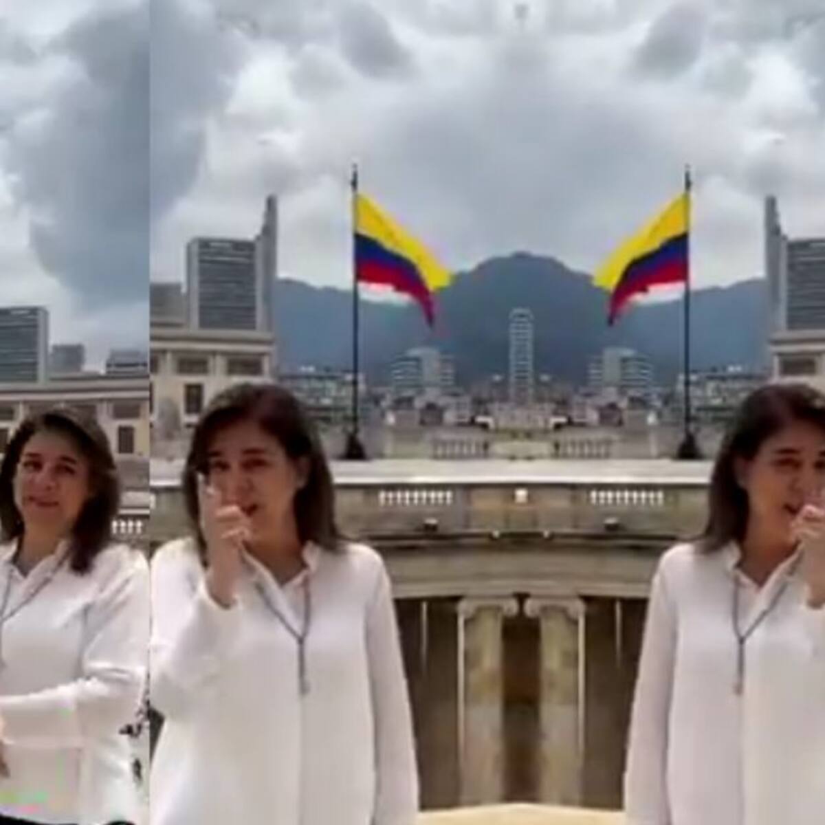 Lluvia de críticas a senadora que grabó un TikTok en contra del aborto