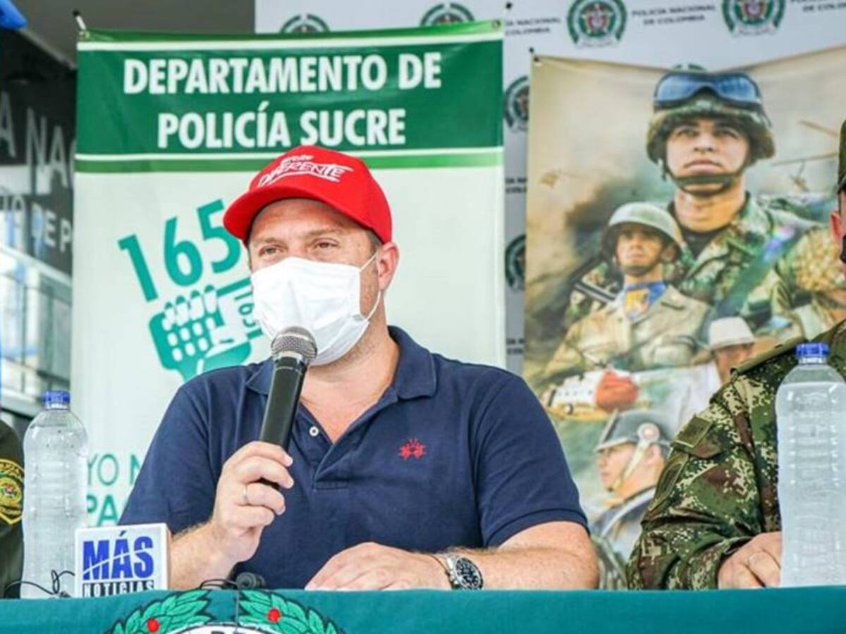 Gobernador de Sucre confía en comandante departamental de Policía