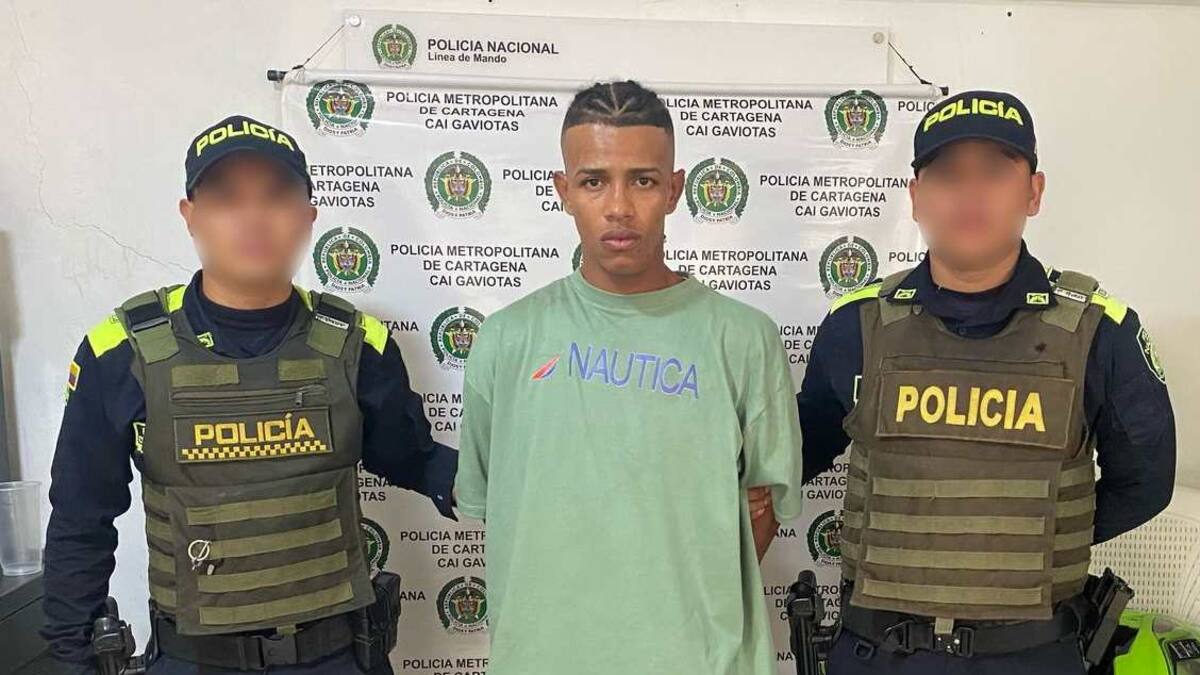 ‘El Oswaldo’ fue capturado luego de atacar con piedra y palo a dos personas en el barrio 13 de Junio