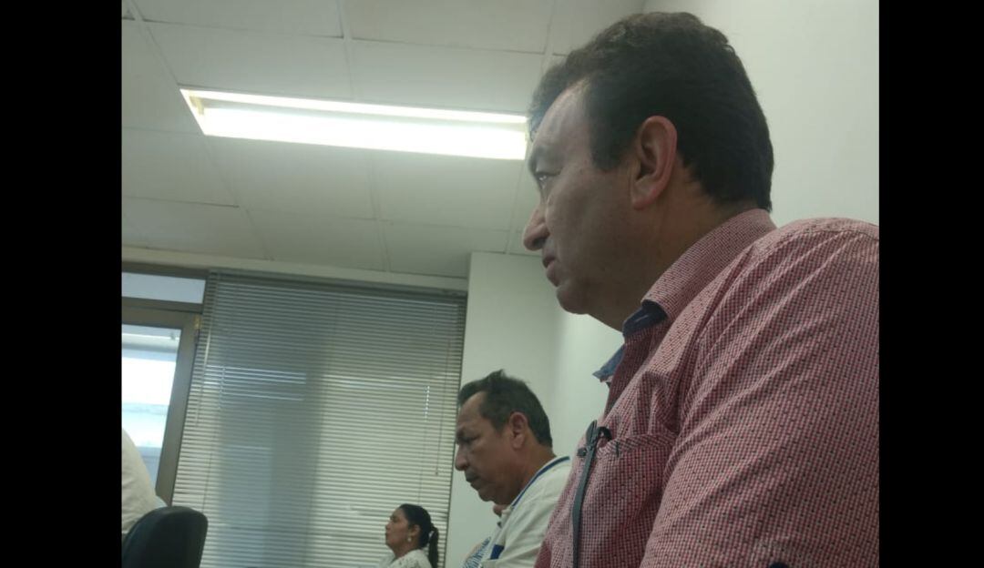 Rodrigo Giraldo compareció a la audiencia de imputación de cargos en La Dorada (Caldas). 
