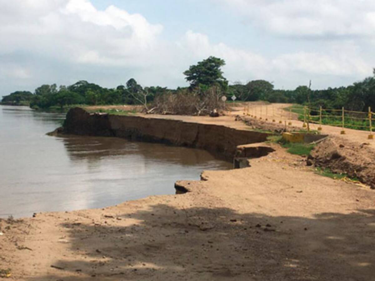Con urgencia manifiesta y S.O.S piden al Gobierno intervenir la erosión fluvial en El Banco