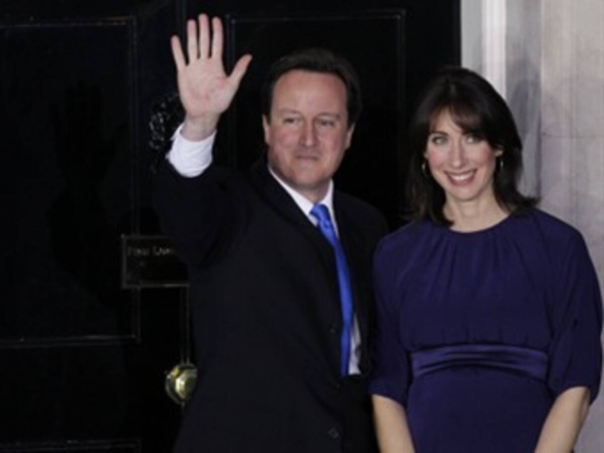 David y Samantha Cameron anuncian el nacimiento de su cuarto hijo, una niña