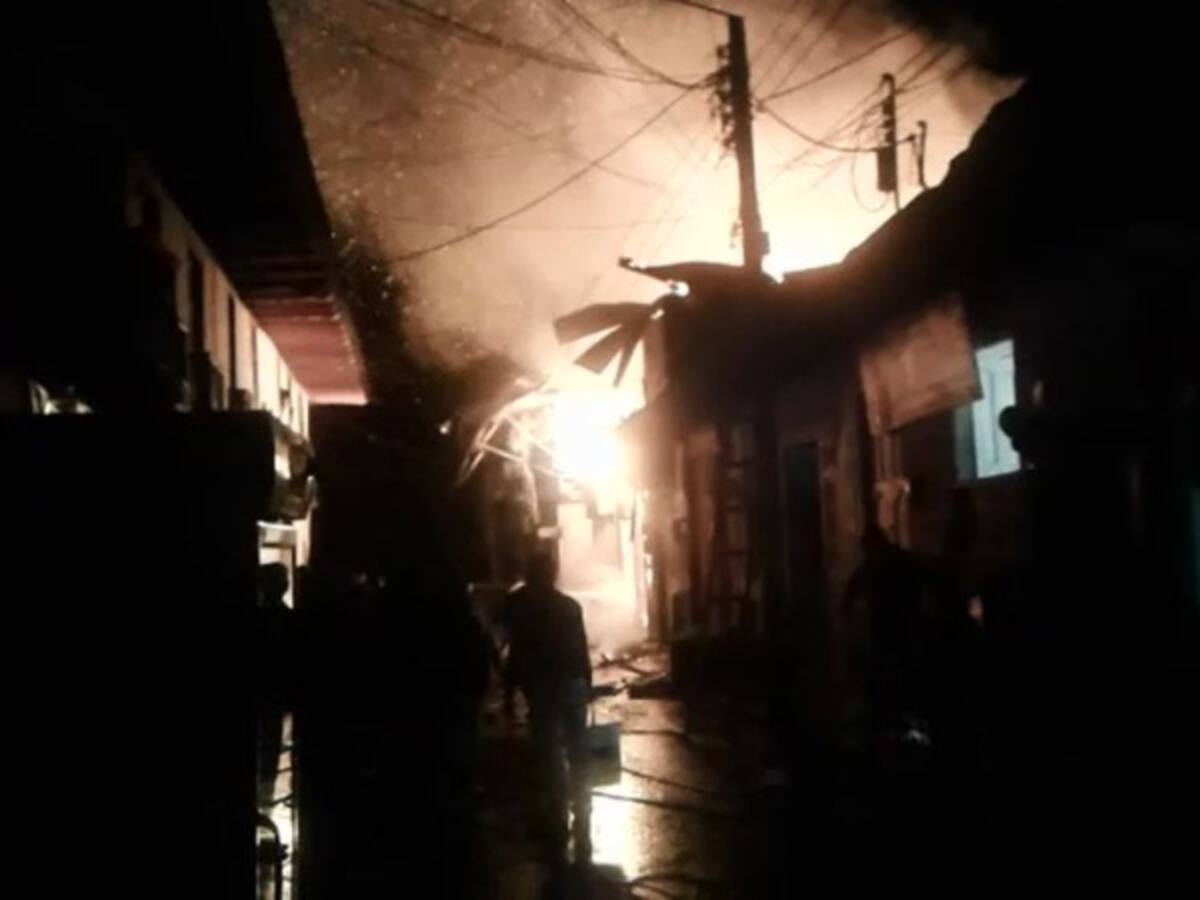 Incendio acabó con tres viviendas en Anzoátegui, Tolima