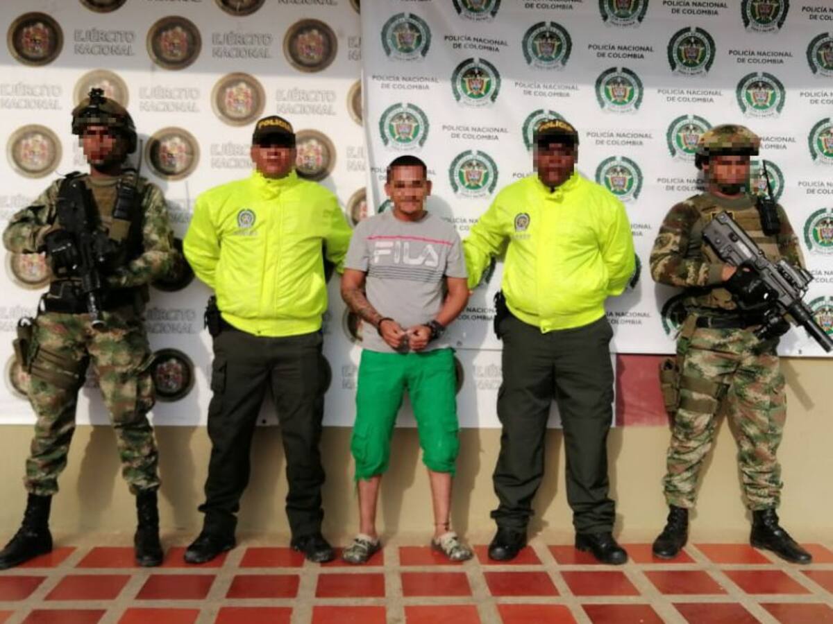 Capturado Falcao, cabecilla de Caparros en el bajo Cauca