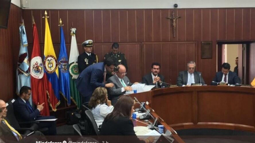 Comisión Segunda del Senado aprobó ascenso de oficiales. Foto: Twitter: @mindefensa