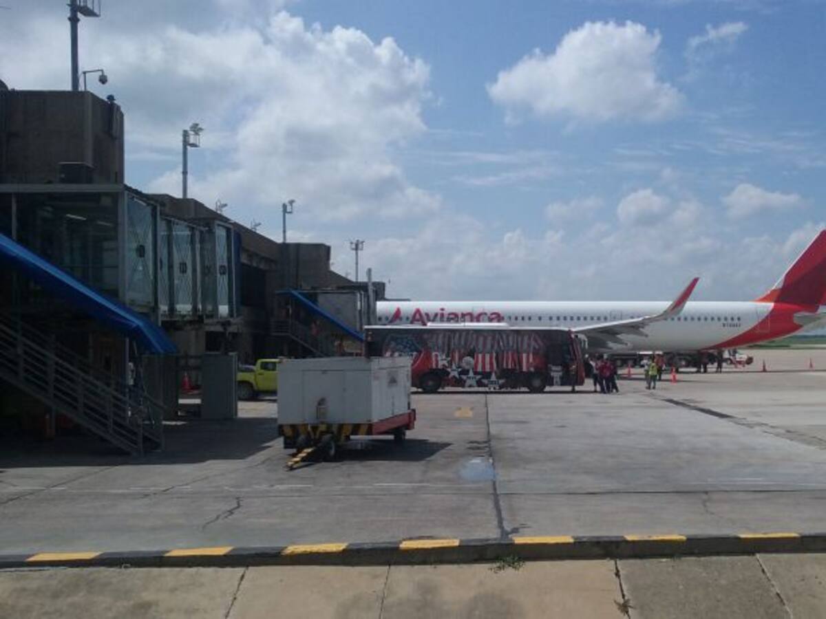 Desviado hacia Barranquilla vuelo de Avianca por emergencia con una pasajera