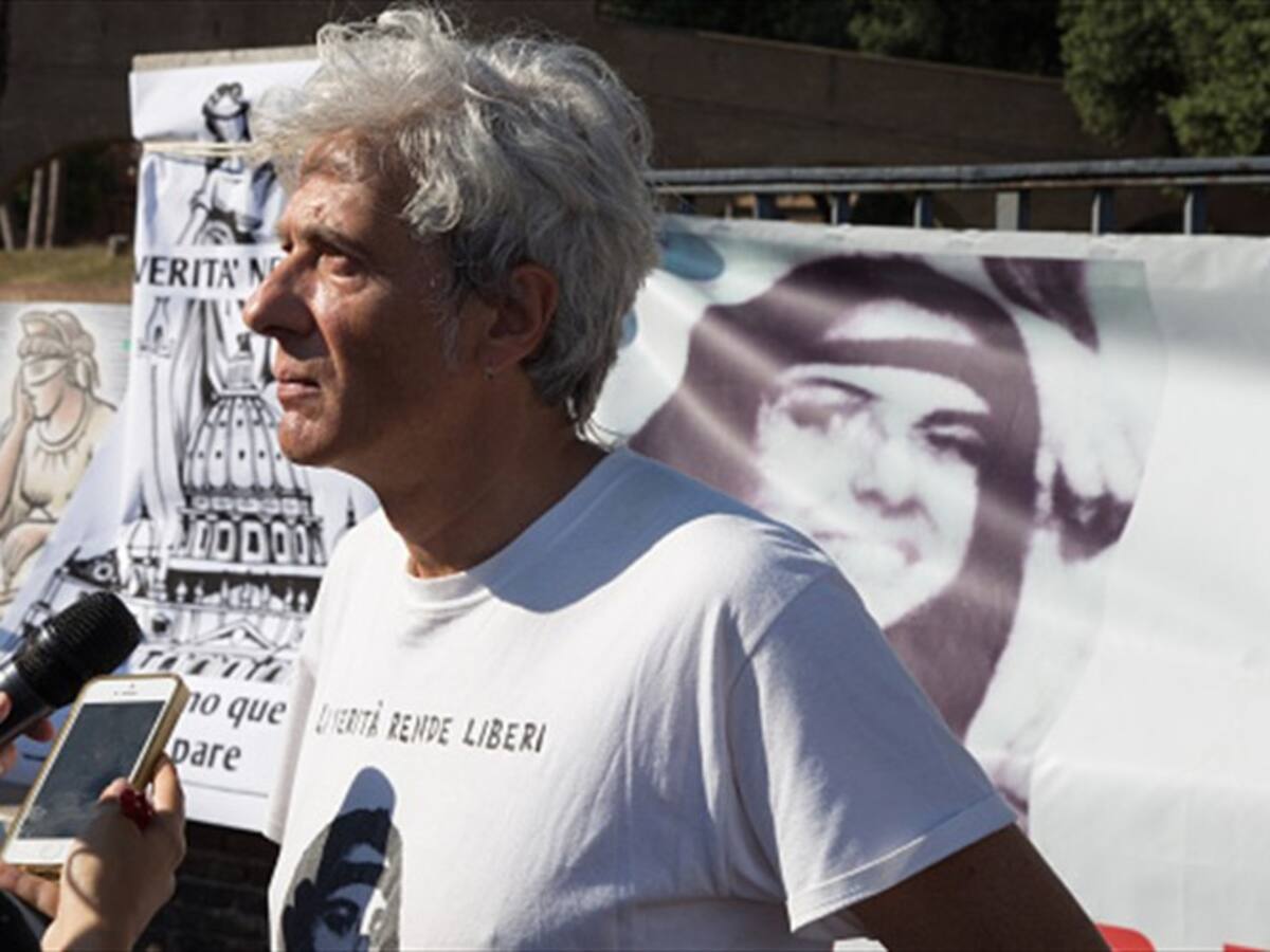 El papa Francisco me dijo que Emanuela está en el cielo: Pietro Orlandi