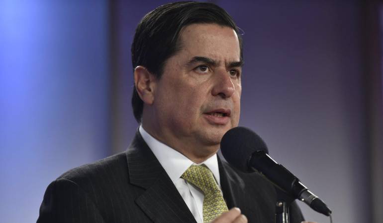 Ministro del Interior, Juan Fernando Cristo.