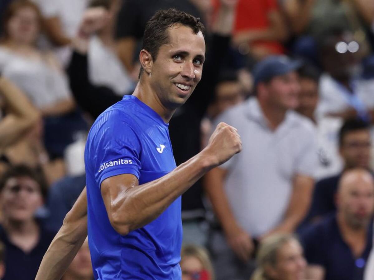 ¡Histórico! Daniel Galán dio la sorpresa y eliminó a Tsitsipás del US Open