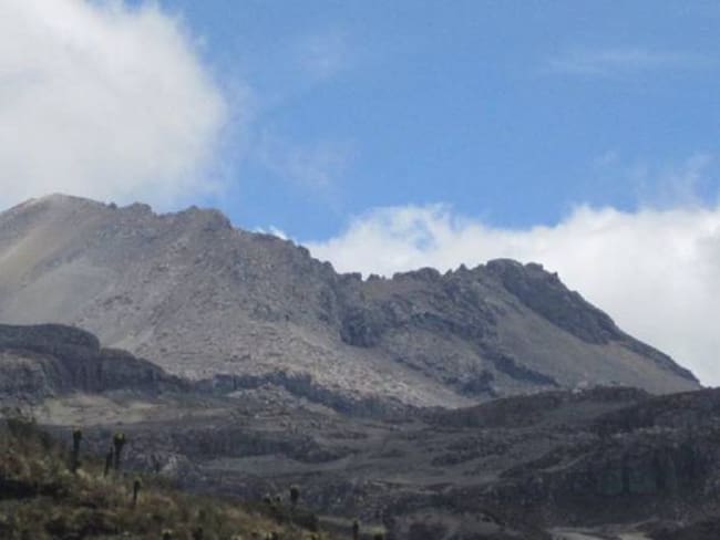 Foto: Panorámica del Volcán Nevado del Ruiz.