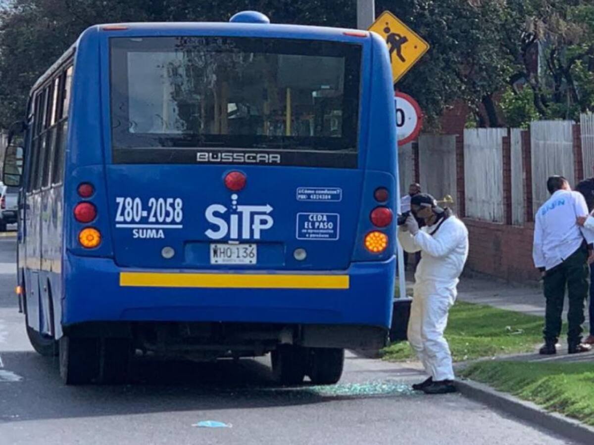 Asesinan a pasajero del SITP durante atraco en Bogotá