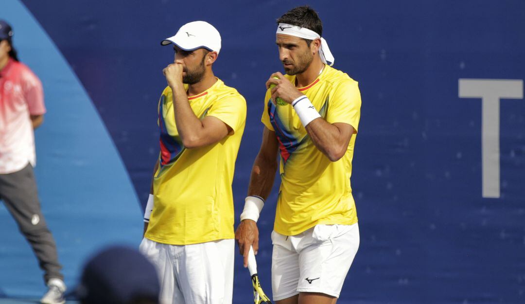 Juan Sebastián Cabal y Robert Farah en los Juegos Olímpicos 2021