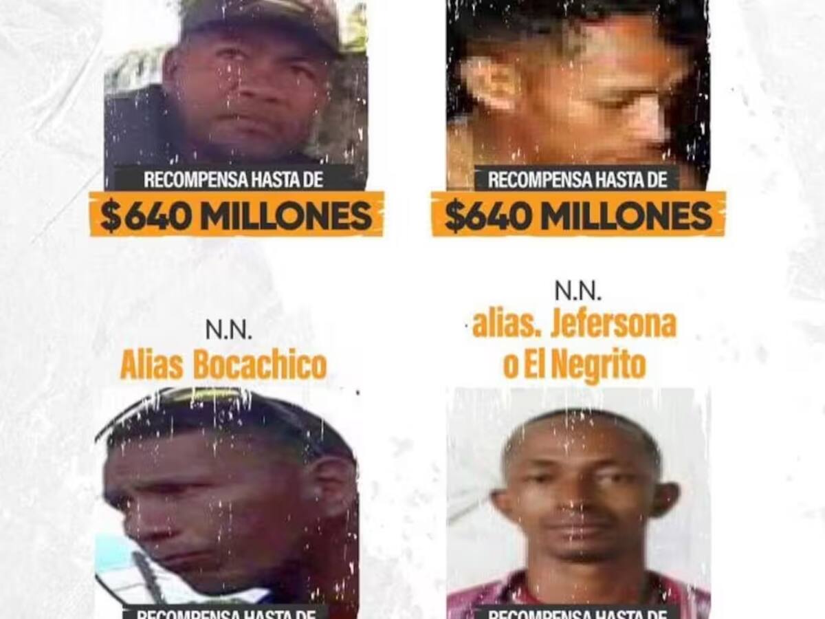 Conozca el cartel de los más buscados por la policía en el sur de Bolívar