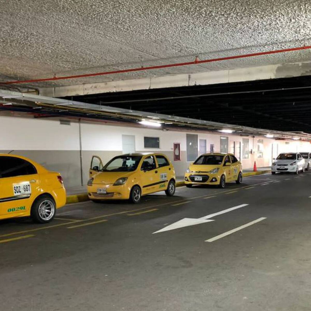Taxistas del aeropuerto protestarán exigiendo policía en el lugar