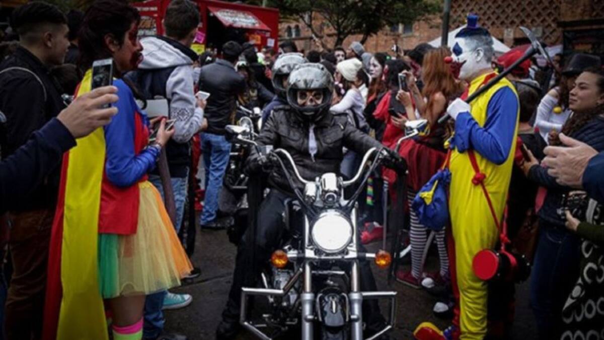 Nelson Calderón, presidente de la asociación de moteros Inter clubes Biker Bucaramanga