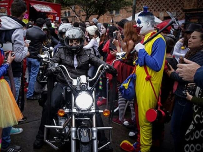 Nelson Calderón, presidente de la asociación de moteros Inter clubes Biker Bucaramanga