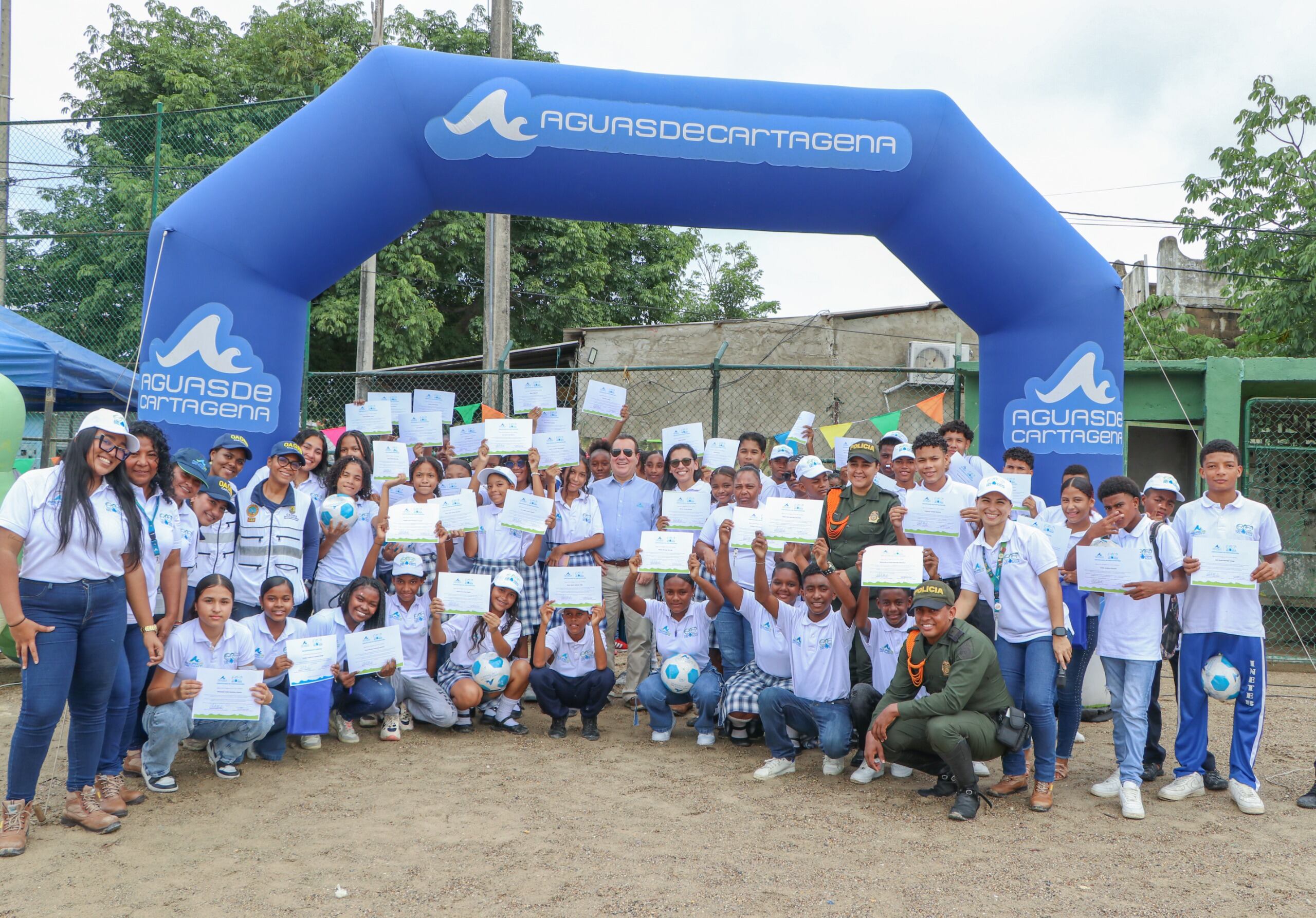 Aguas de Cartagena impulsa una generación de líderes ambientales