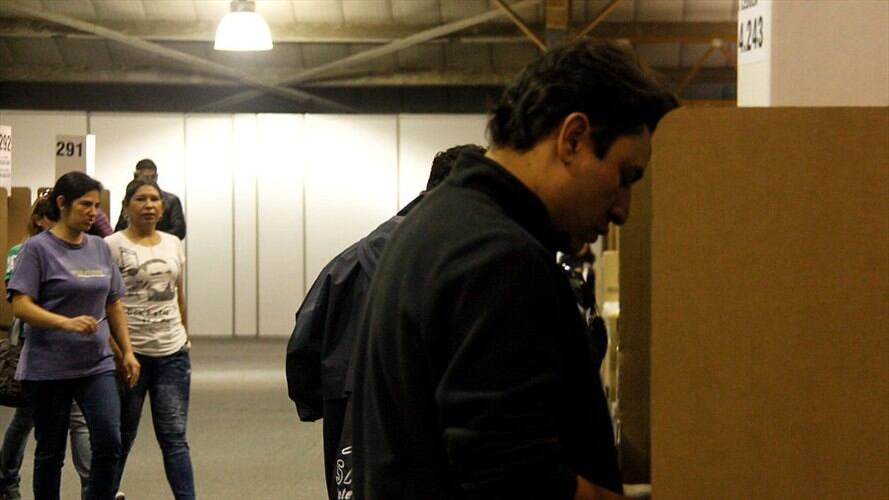 Votaciones del plebiscito. Foto: Colprensa