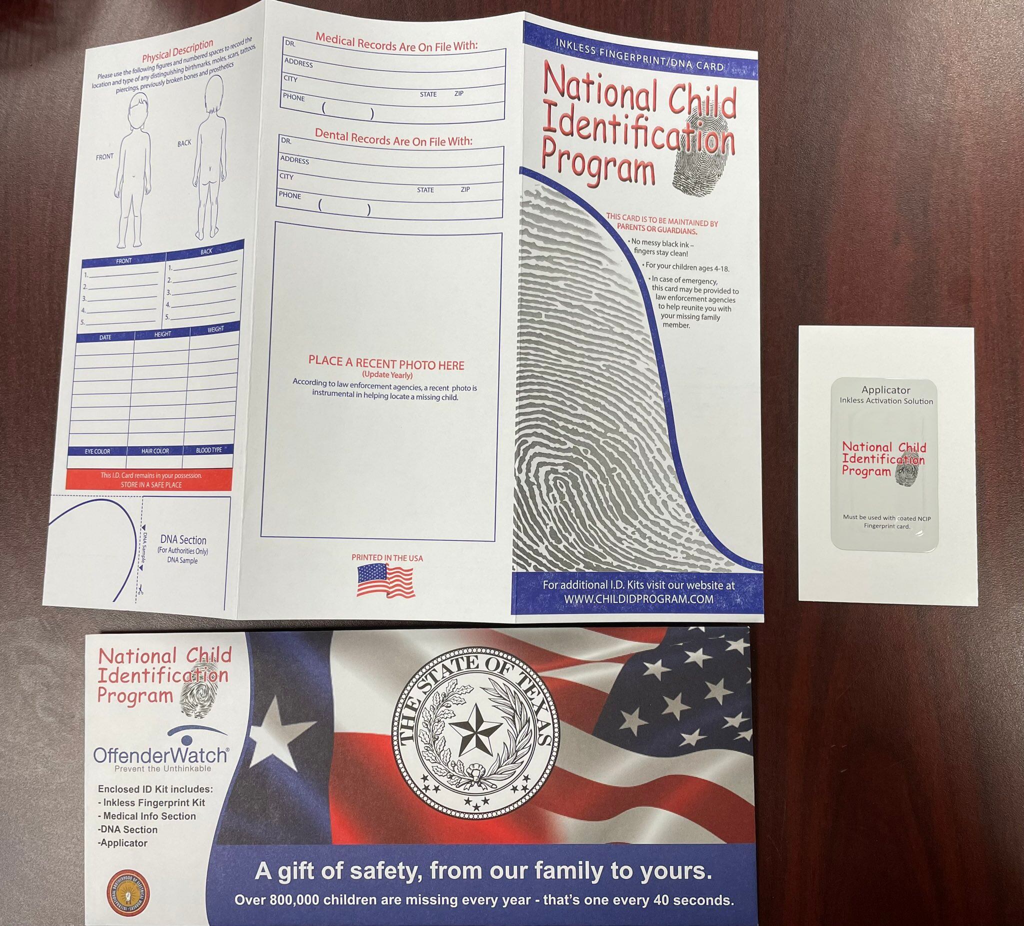 Texas envía a los padres kits de ADN para identificar cuerpos de sus hijos en emergencias Foto: @rpharris77015