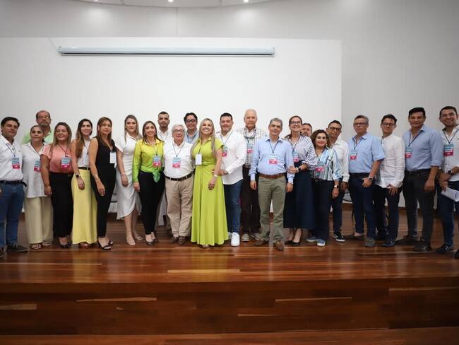 La presentación del comité de empalme se realizó en el auditorio del Panóptico de Ibagué