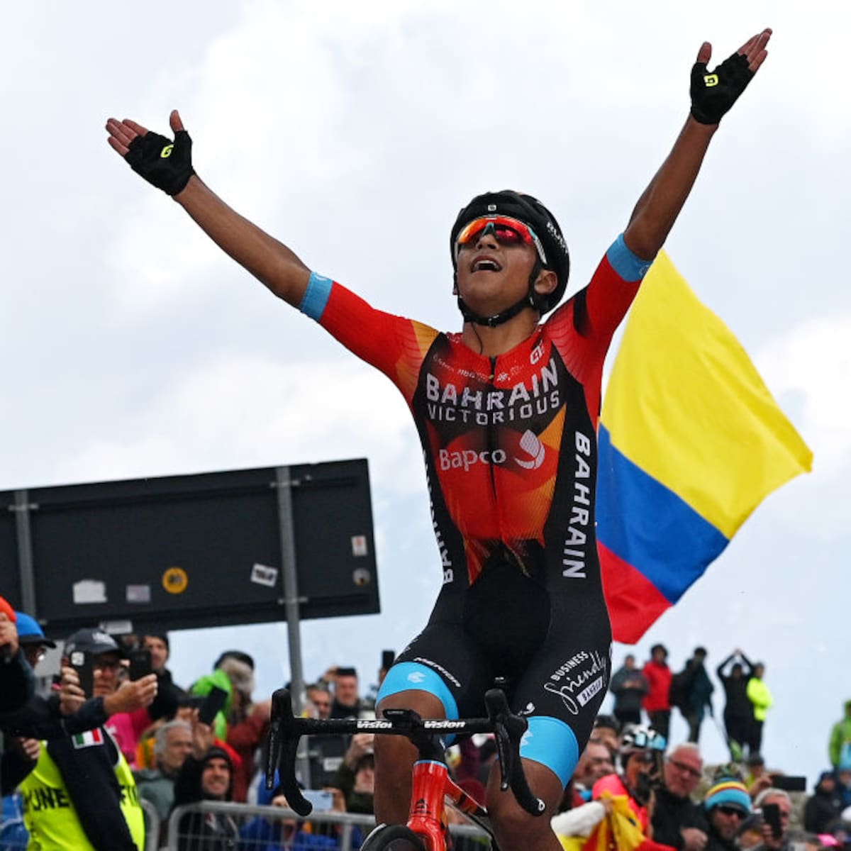 Santiago Buitrago será el líder del Bahrain en el Giro de Italia: Así le ha ido en la Corsa Rosa