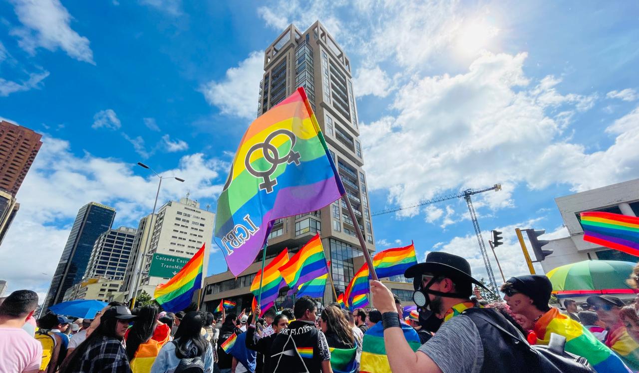 Marcha del Orgullo LGBTIQ+ en Bogotá