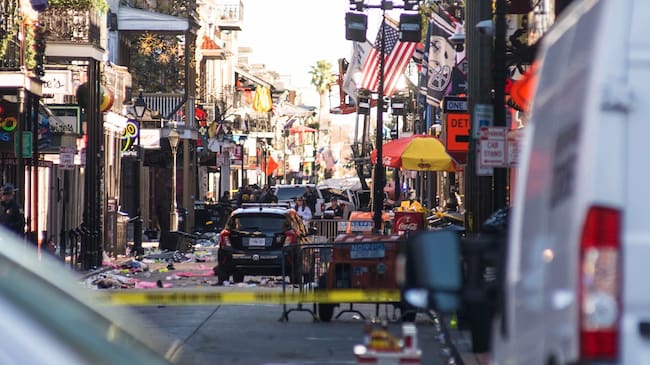 El FBI identificó al presunto responsable del atropello masivo en Nueva Orleans. (Foto: EFE)