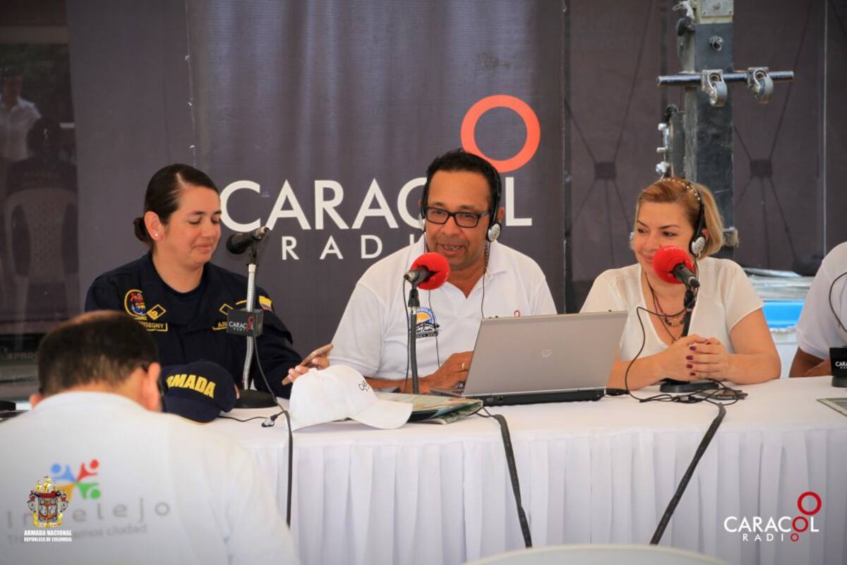 Con la compañía de la Armada Nacional se llegó a la capital de Sucre.